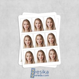 Schengen (Şengen) Vize Fotoğrafı 8 Adet (3,5x4,5 cm)