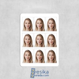 Schengen (Şengen) Vize Fotoğrafı 4 Adet (3,5x4,5 cm)